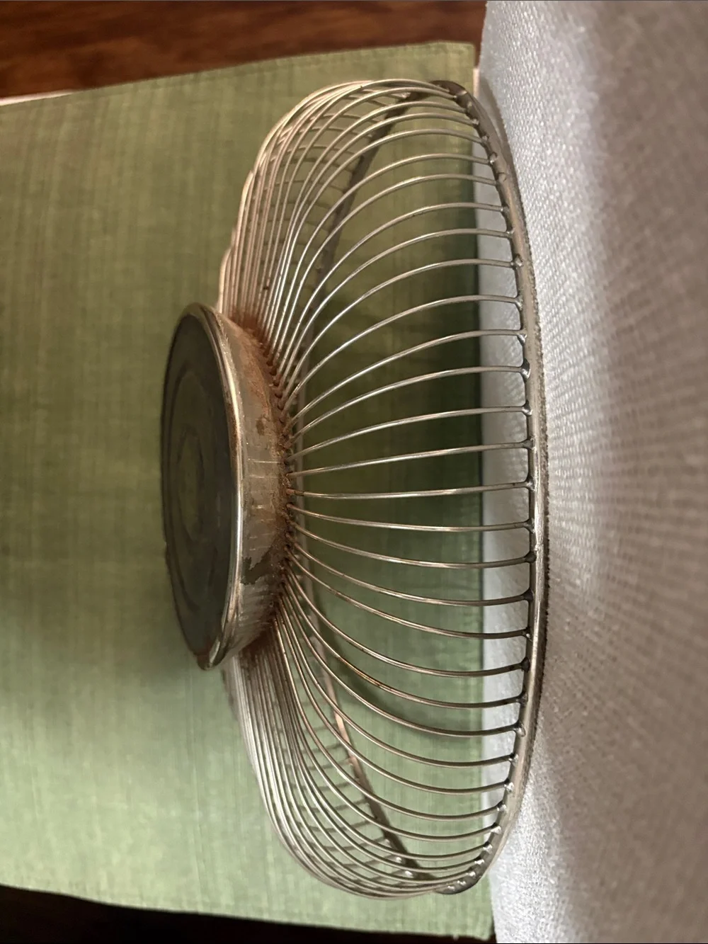 Leonard - Silver plated Wire Basket